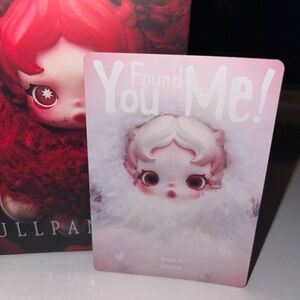 SKULL PANDA YOU FOUND ME PLUSH DOLL PENDANT GHOSTIE